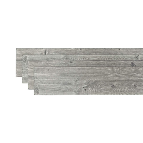 Porpora 28" x 28" Peel and Stick Shiplap Wall Panelling (10pack